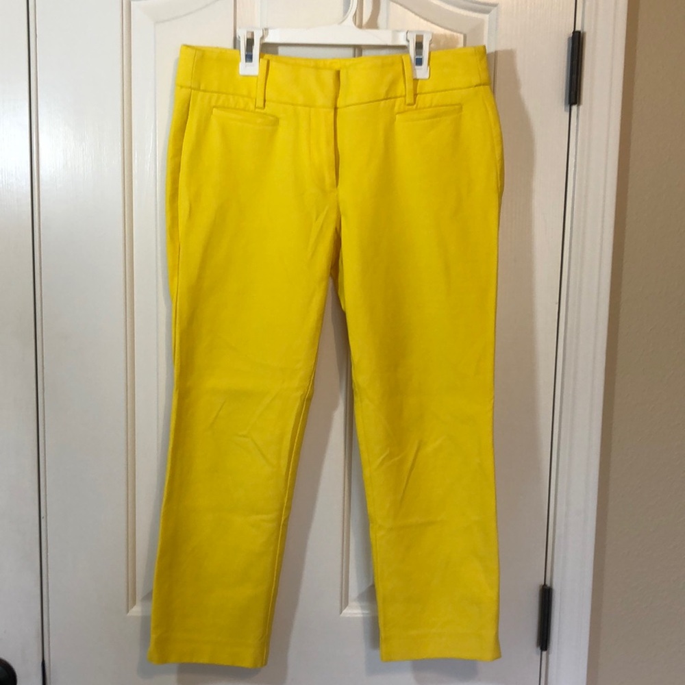 Sunny yellow loft pants